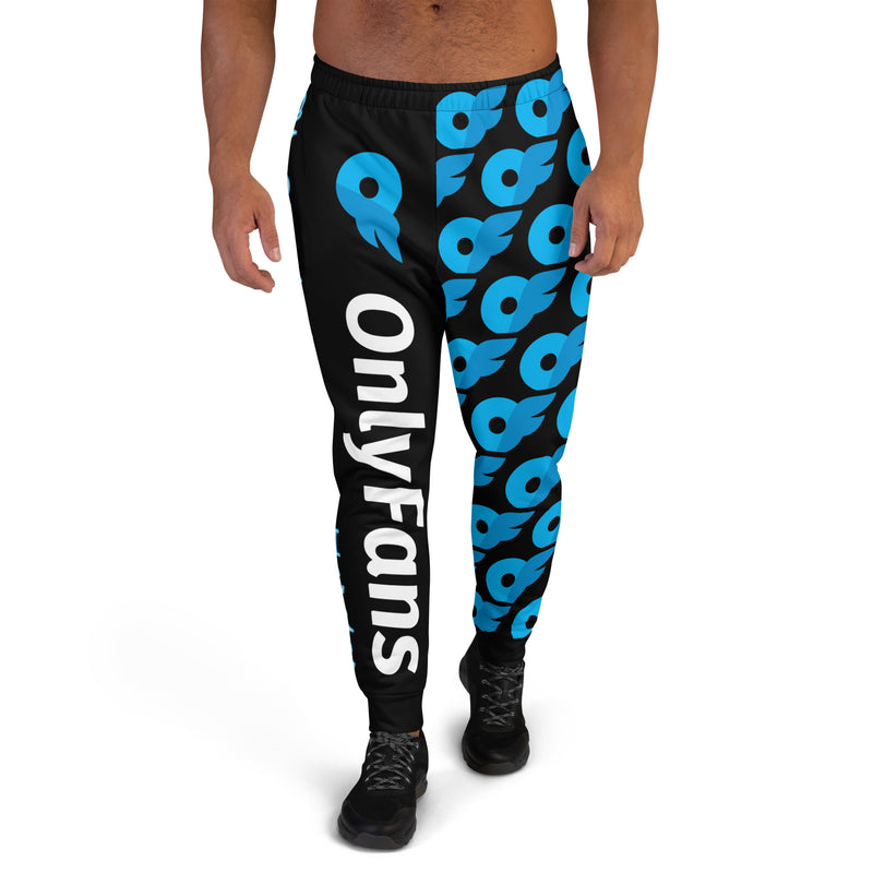 Onlyfans Make 'Em Look Twice Personalized Name Custom Men's Joggers Sweatpants Gym bottoms