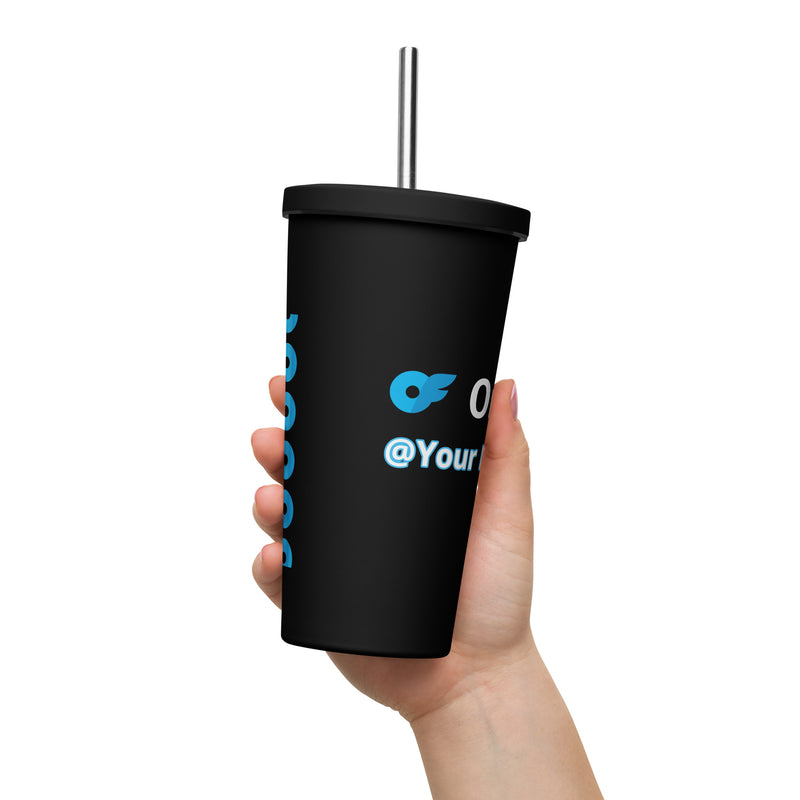 Onlyfans Sip in Style The Ultimate OnlyFans Personalized Name Tumbler Custom Insulated with a straw