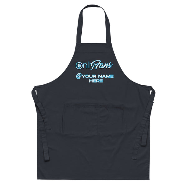 Personalized Onlyfans Custom Organic Cotton Apron - Attire T LLC