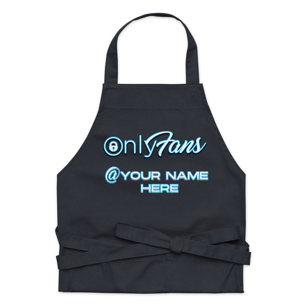 Personalized Onlyfans Custom Organic Cotton Apron - Attire T LLC