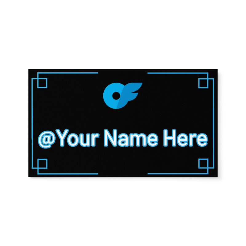 Onlyfans Personalized Custom Flash Your Fame Yes, I do Have an Onlyfans Set of business cards