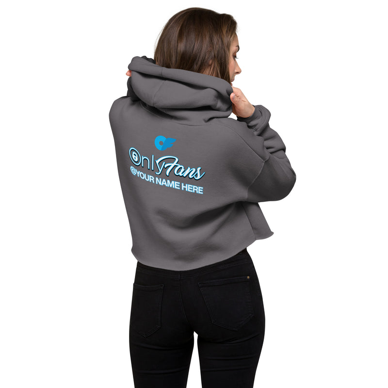 Onlyfans Custom Personalized Name Crop Top Hoodie