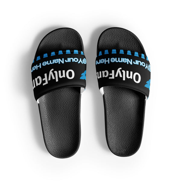 Onlyfans Personalized Slide into Sexy Custom Women's slides sandals slippers