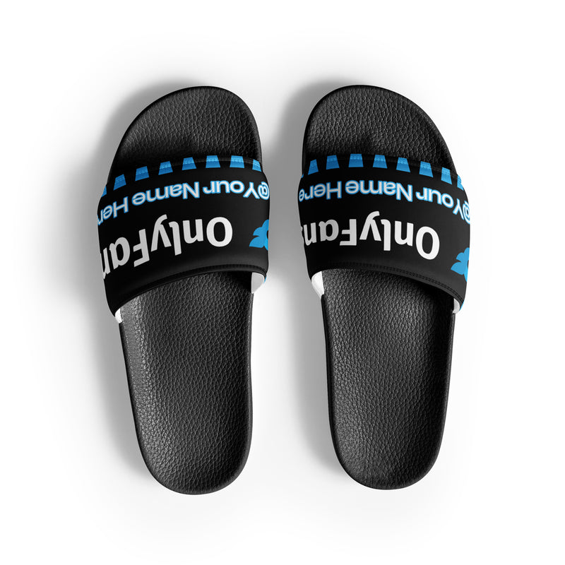 Onlyfans Personalized Slide into Sexy Custom Women's slides sandals slippers