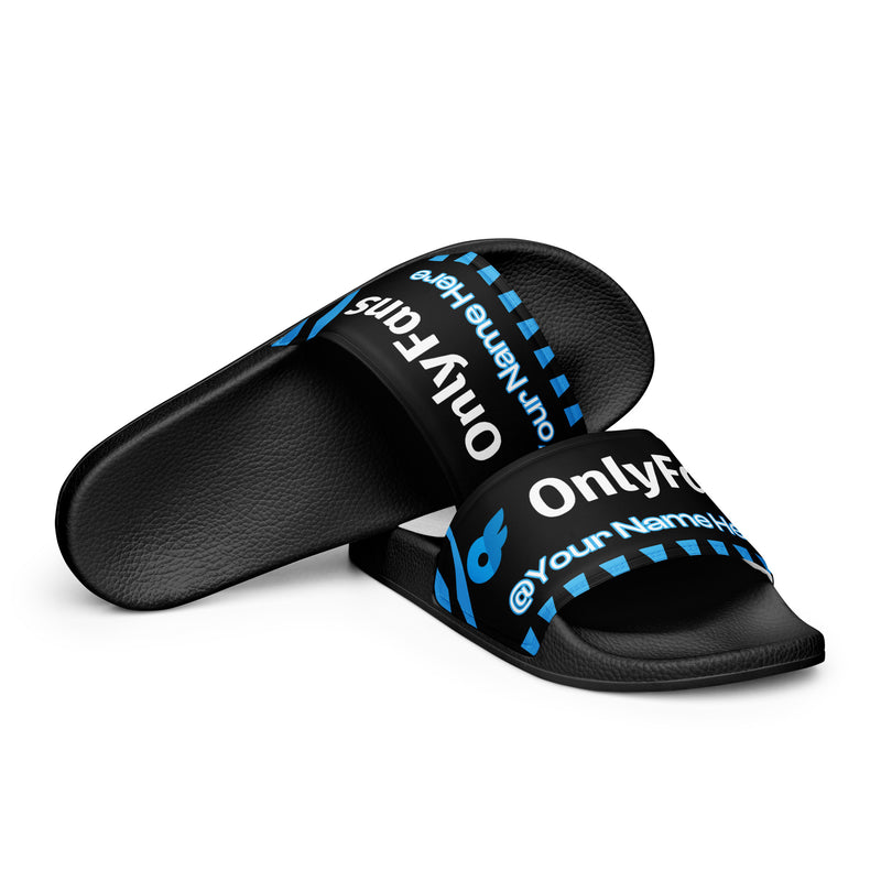 Onlyfans Personalized Slide into Sexy Custom Women's slides sandals slippers