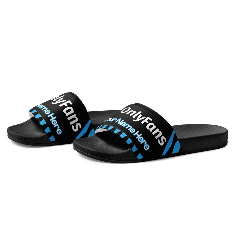 Onlyfans Personalized Slide into Sexy Custom Women's slides sandals slippers