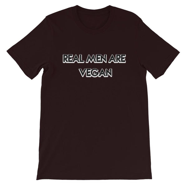 Real Men are Vegan Short-Sleeve T-Shirt - Attire T